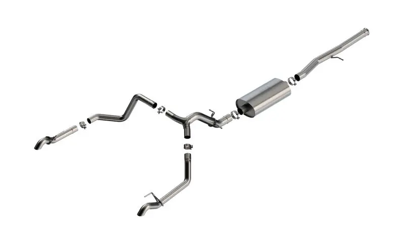 Borla 22-23 Chevrolet Silverado 1500 Zr2 &Amp; At4x 6.2L Cc Sb 147.5In Wb Touring Cat-Back 1
