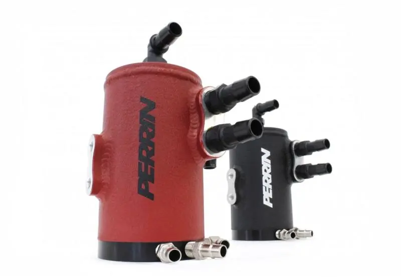 Perrin 15-21 Subaru Wrx (W/O Eyesight Oem Option) Air Oil Separator Kit - Red 1