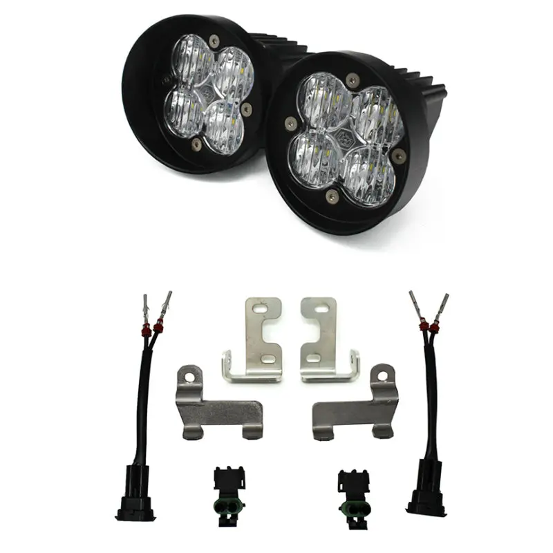 Baja Designs 2012+ On Rav4 Fog Pocket Kit Squadron Sport Clear Wide Cornering 1
