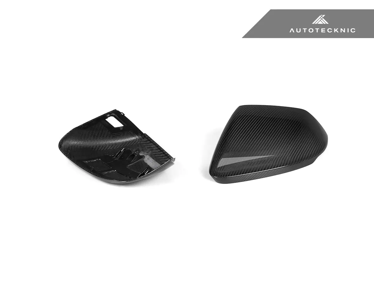 Autotecknic Dry Carbon Fiber Mirror Cap Set - Audi 4M8 Q8/ Sq8/ Rsq8 2