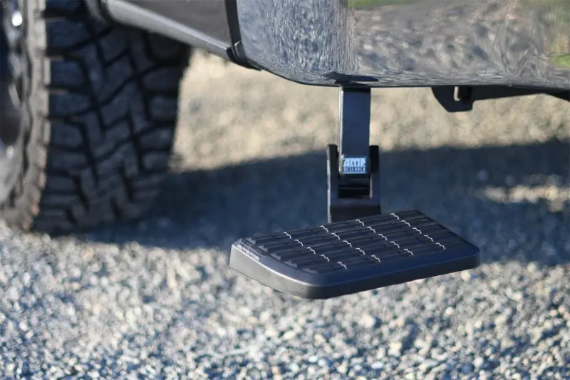 Amp Research 21-22 Ford F150 Bedstep (Does Not Work W/Dual Exhaust) - Black 1