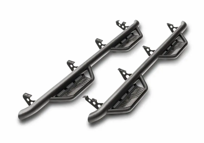 N-Fab Podium Lg 07-13 Chevy-Gmc 2500/3500 07-10 1500 Crew Cab - Tex. Black - 3In 1