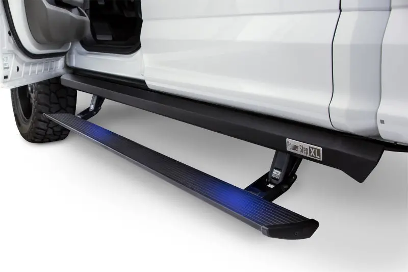 Amp Research 20-23 Chevy Silverado 1500 Crew Cab Powerstep Xl - Black (Incl Oem Style Illumination) 1