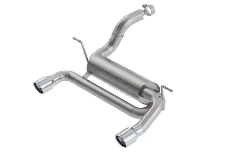 Borla 18-19 Jeep Wrangler Jl/Jlu 2.0L 4Cyl 2Dr/4Dr Touring Axle Back Exhaust W/ 3.5In Tips 1