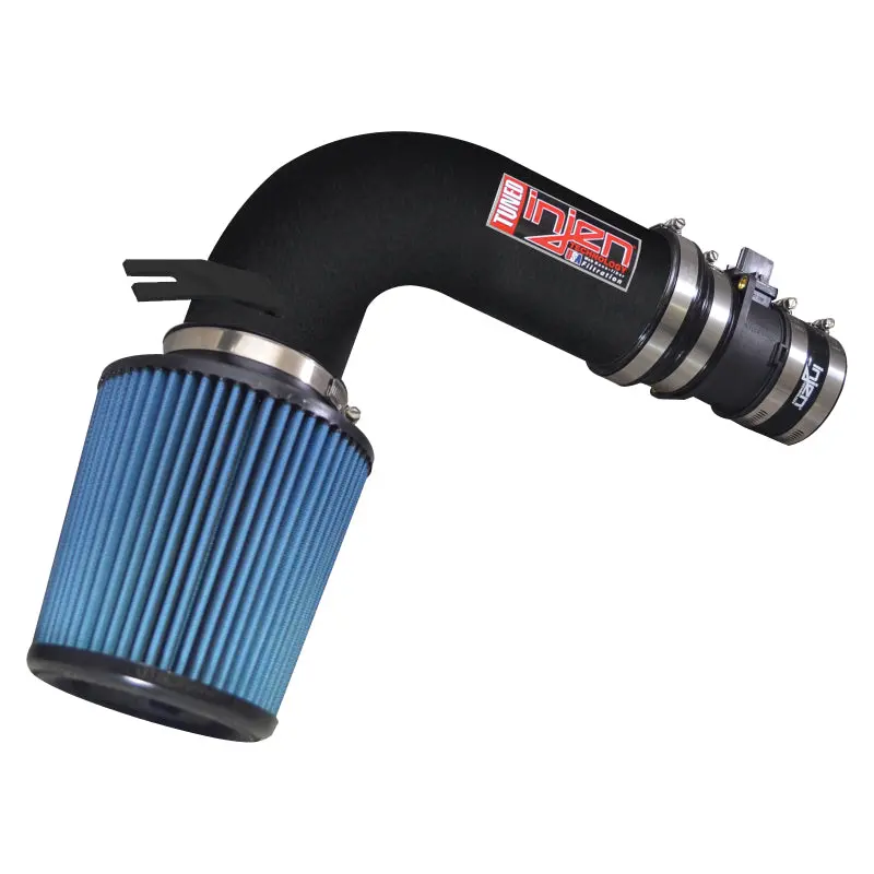 Injen 14-18 Dodge Ram 3.0L V6 Wrinkle Black Power-Flow Short Ram Intake 1
