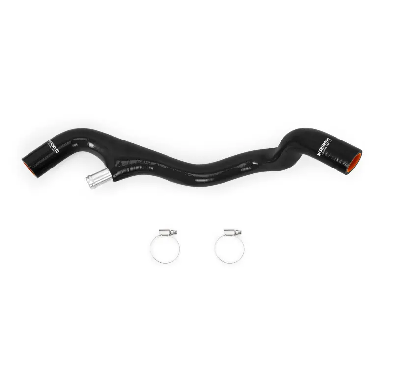 Mishimoto 05-07 Ford F-250/F-350 6.0L Powerstroke Lower Overflow Black Silicone Hose Kit 2
