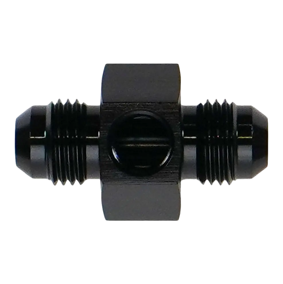 Deatschwerks 6An Male Flare Gauge Adapter With 1/8" Npt Gauge Port 1