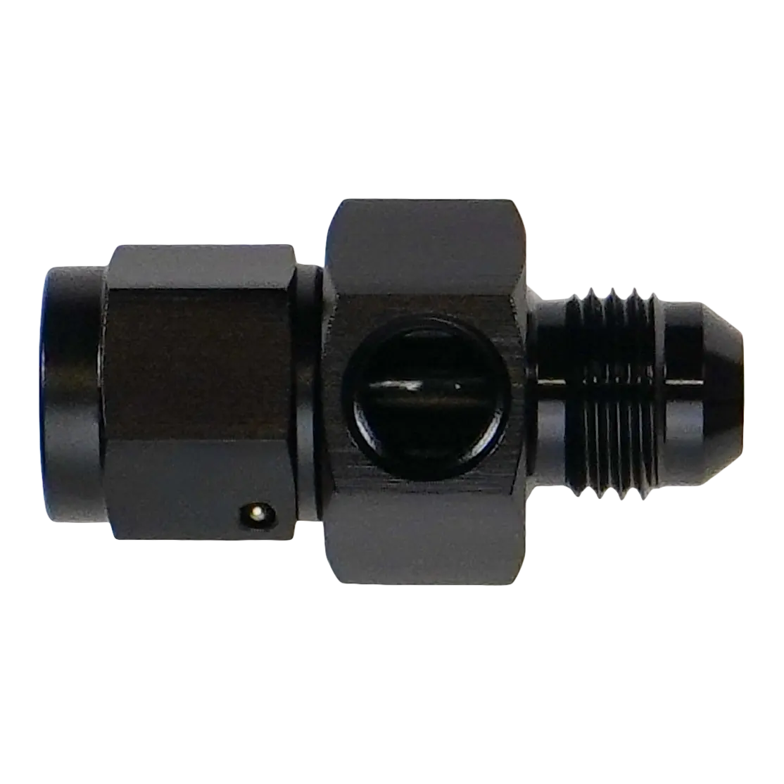 Deatschwerks 6An Male Flare To Female Flare Swivel With 1/8Th Npt 1