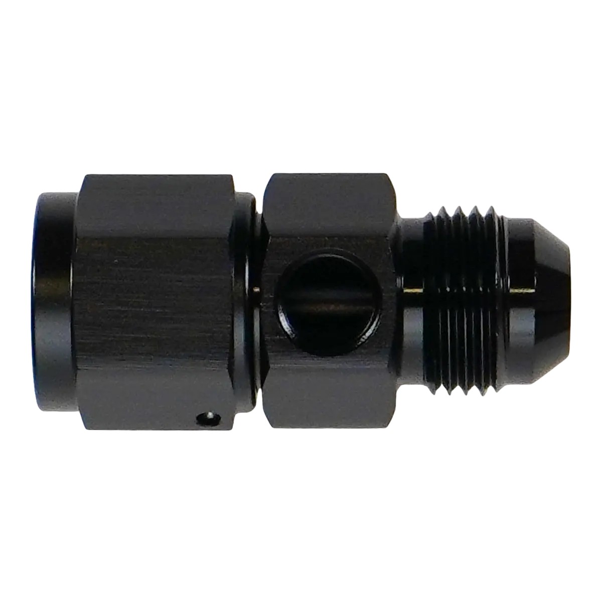 Deatschwerks 8An Male Flare To Female Flare Swivel With 1/8Th Npt 1