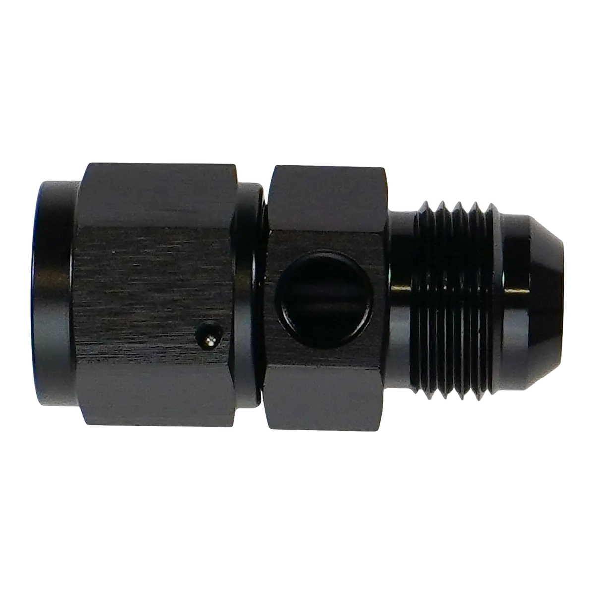 Deatschwerks 10An Male Flare To Female Flare Swivel With 1/8Th Npt 1