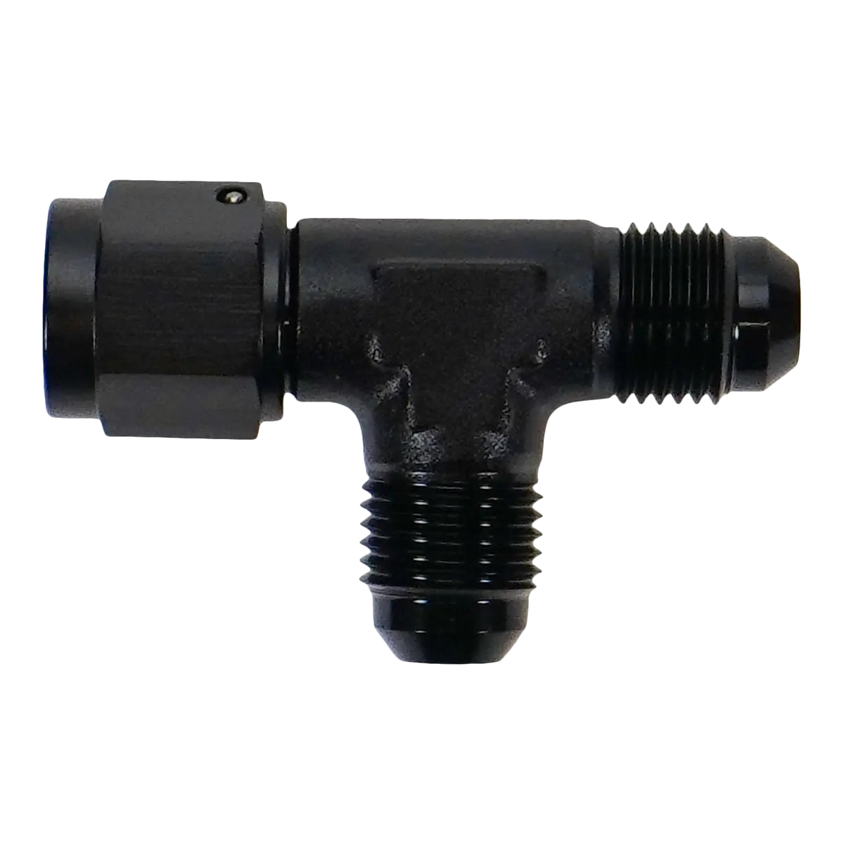 Deatschwerks 6An Male Flare To Female Flare Swivel Tee On Straight 1