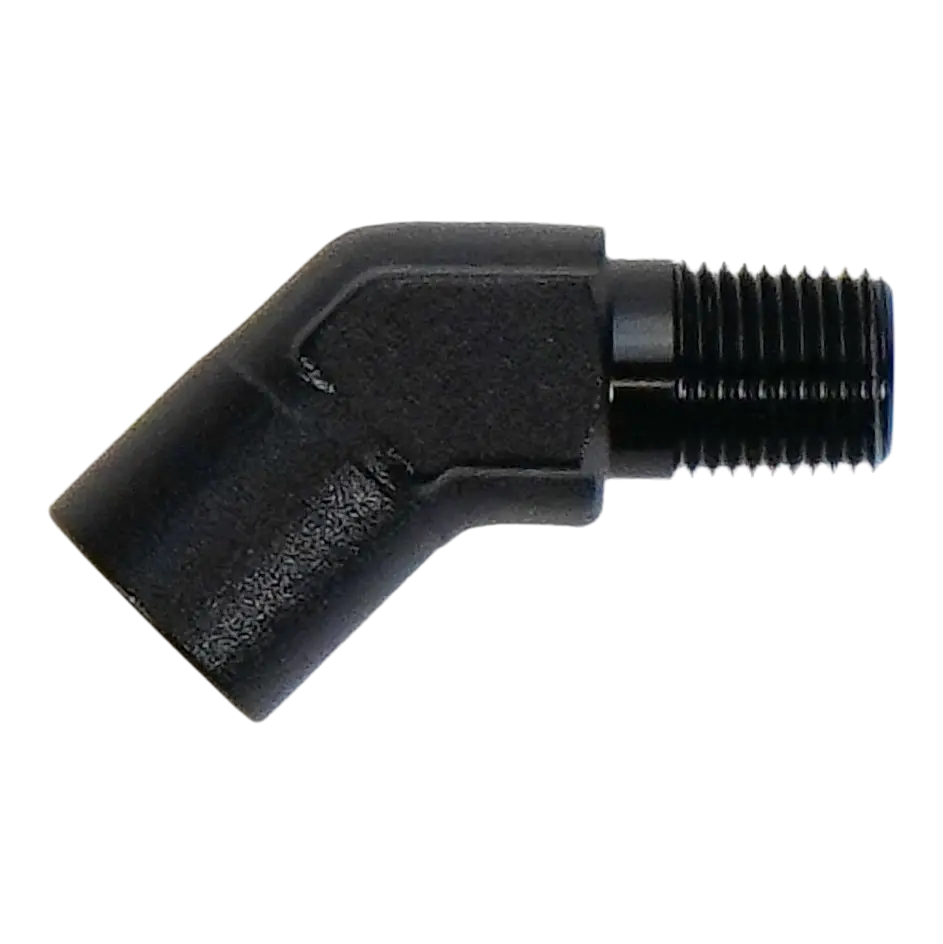 1/8" Npt Female To 1/8" Npt Male 45-Degree Fitting 1