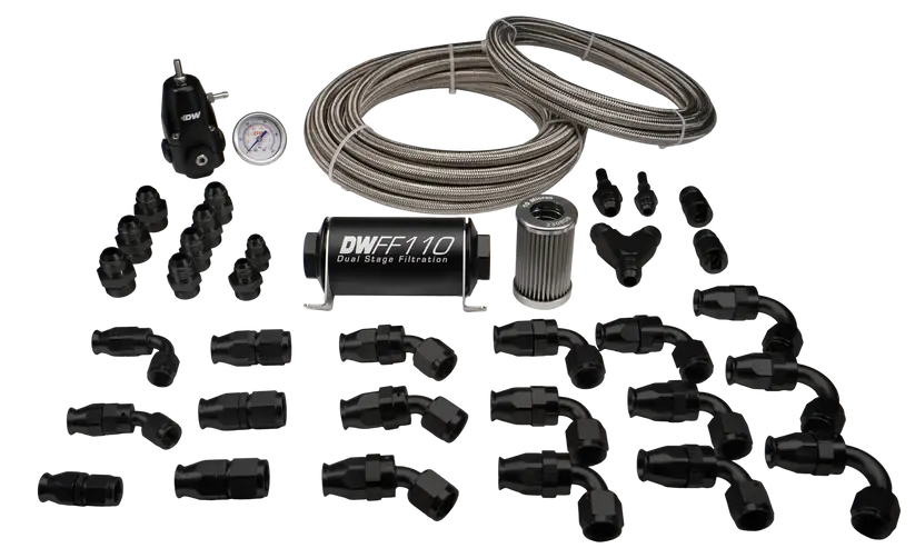 Deatschwerks A90 Supra / Bmw M3/M4 X Module Ptfe Return Plumbing Kit 1