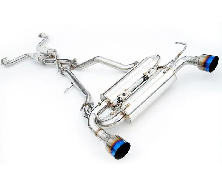 Invidia 02-08 Nissan 350Z Gemini Single Layer Titanium Tip Cat-Back Exhaust 1