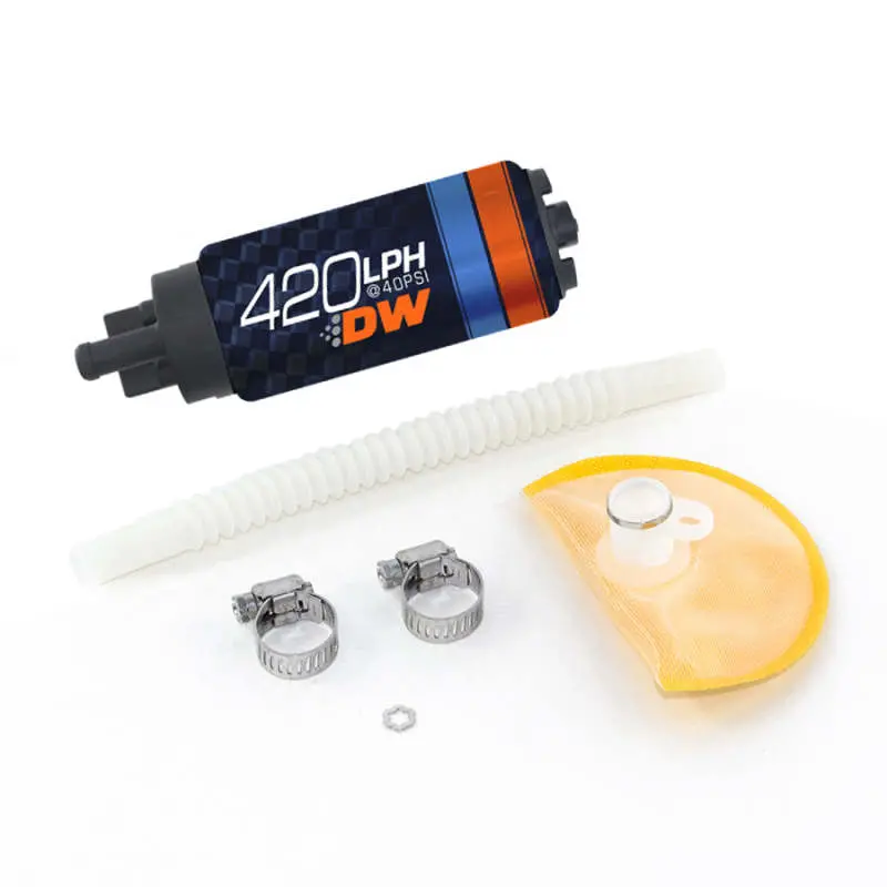 Deatschwerks Dw420 Series 420Lph In-Tank Fuel Pump W/ Install Kit For Mazda Rx-8 04-08 1