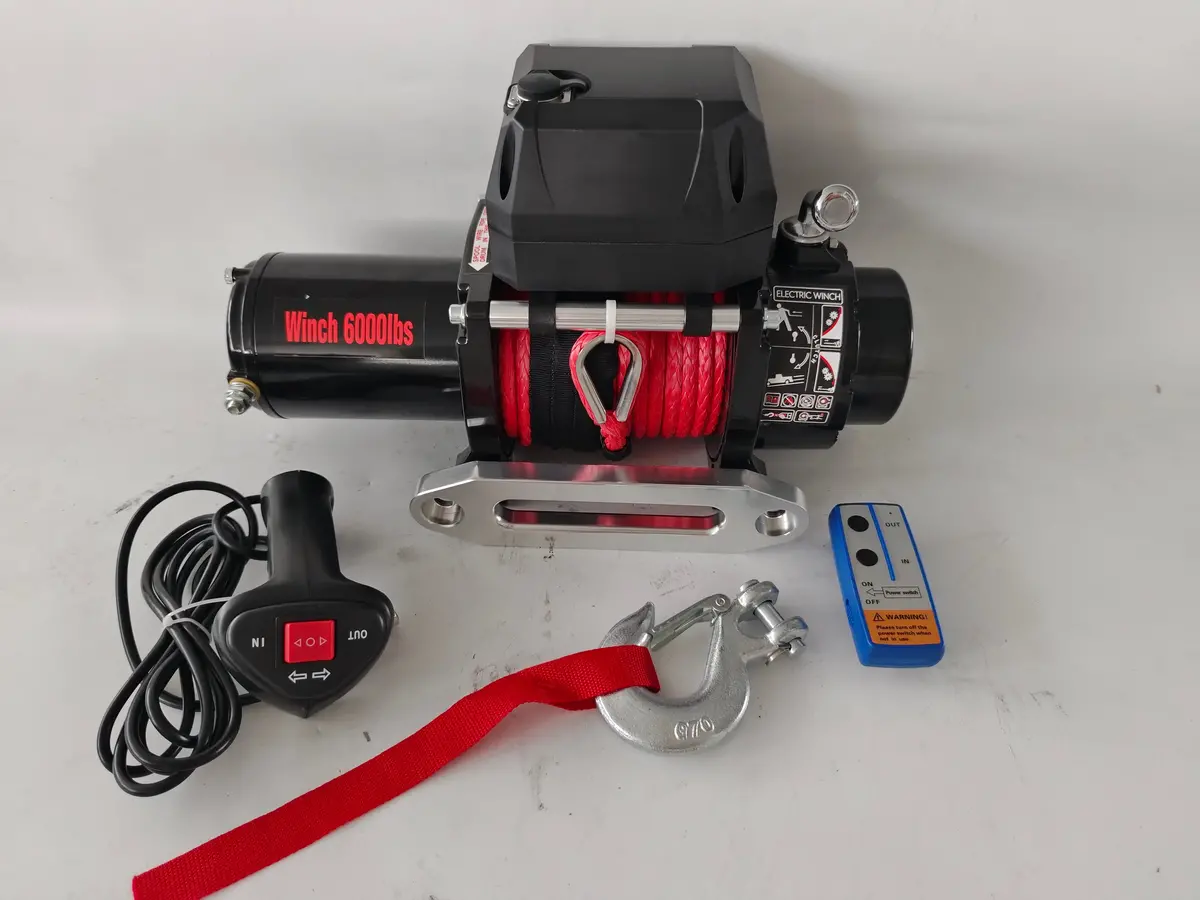 Kang Industrial Electric Winch Atw-6000S, 6000Lb Electric Winch For 4X4 Offroad 1
