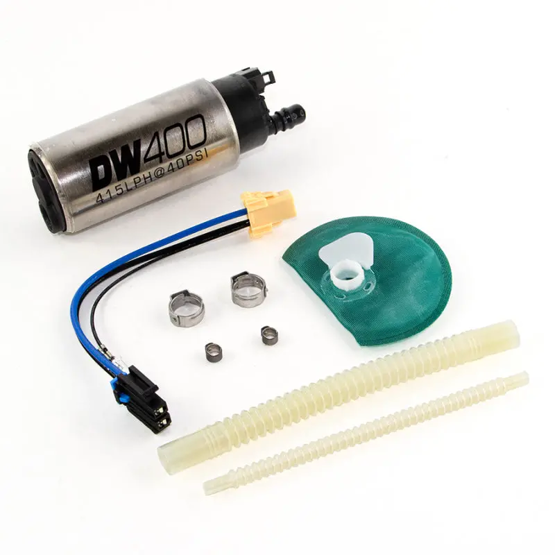 Deatschwerks 415Lph Dw400 In-Tank Fuel Pump W/ 9-1046 Install Kit 11-14 Ford Mustang V6/Gt 1