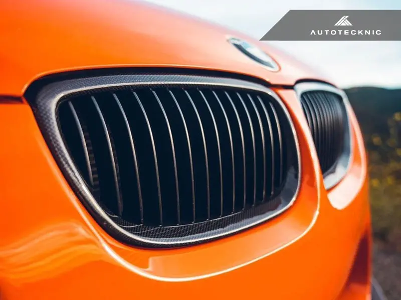 Autotecknic Carbon Front Grille Set - E92/ E93 3-Series Pre-Lci (Including E9x M3) 3