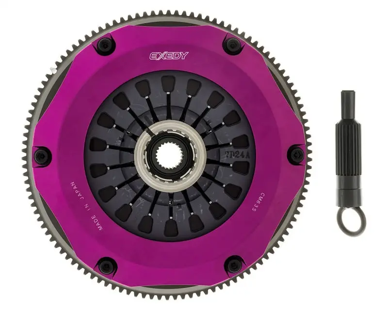 Exedy 08-15 Mitsubishi Evo X 4B11t 2.0L Twin-Organic Clutch Kit 2