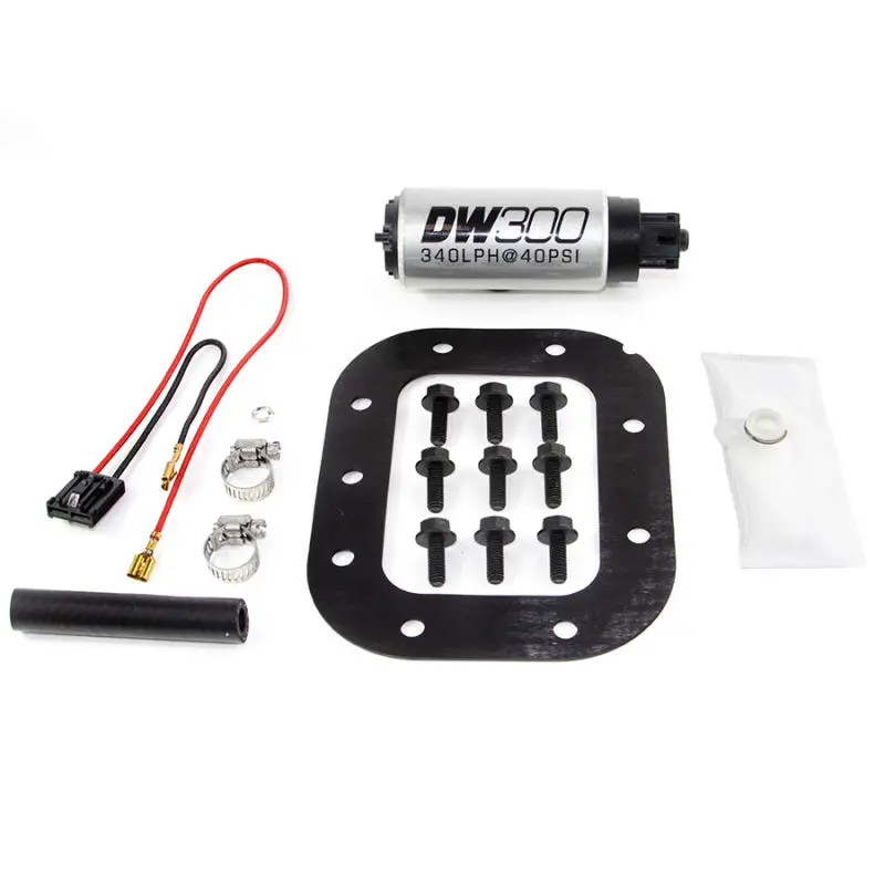Deatschwerks 84-85 Chevy Corvette 5.7L Dw300 340 Lph In-Tank Fuel Pump W/ Install Kit 1