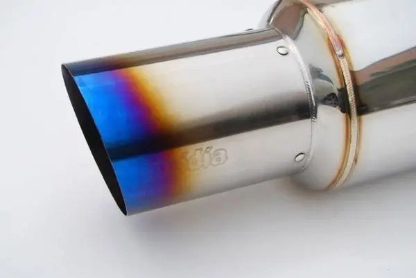Invidia 08+ Wrx Hatch / 08 Sti 76Mm Racing Titanium Tip Cat-Back Exhaust 2