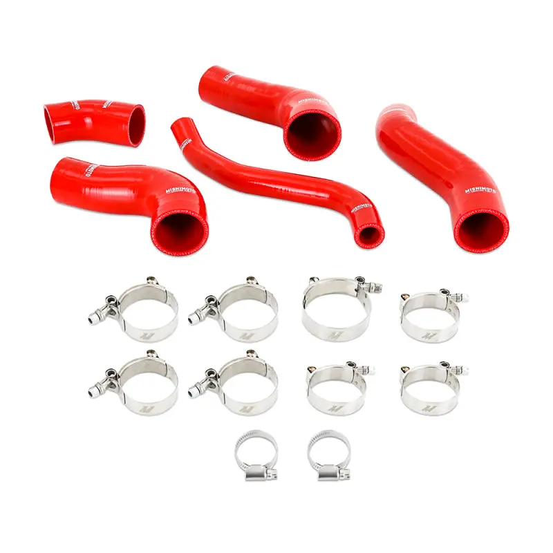 Mishimoto 13-17 Hyundai Veloster Turbo Silicone Intercooler Hose Kit - Red 1