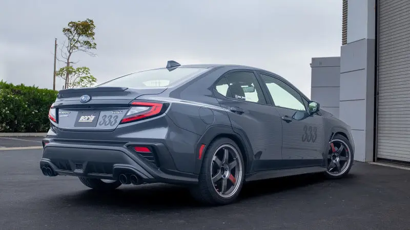 Borla 2022 Subaru Wrx 2.4L Turbo At/Mt Awd S-Type Catback Exhaust Cb Tips 2