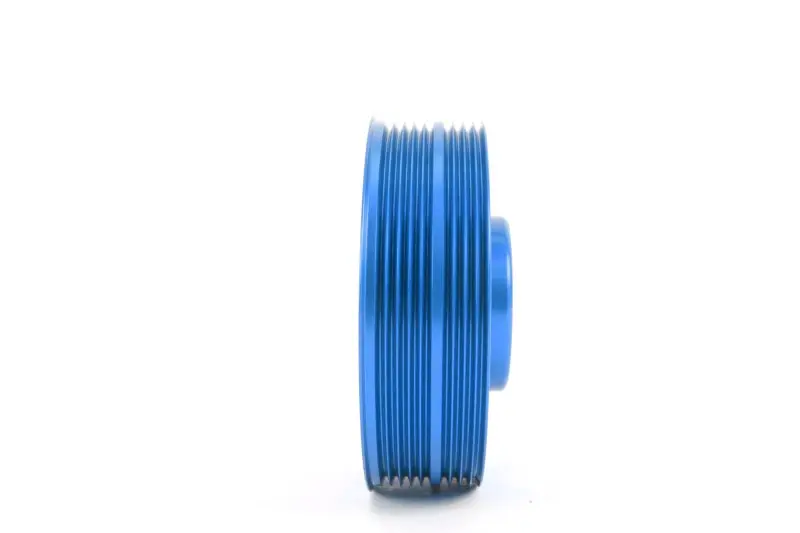 Perrin 93-14 Subaru Impreza (Incl. 02-14 Wrx) / 04-21 Sti Lightened Crank Pulley - Blue 2