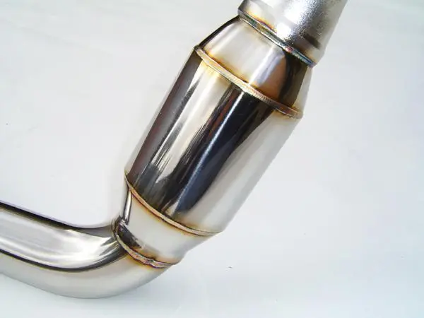 Invidia 05+ Mt Lgt / 08+ Wrx/Sti Polished Divorced Waste Gate Downpipe 2