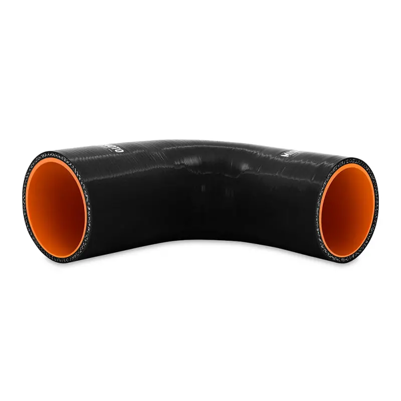 Mishimoto Silicone Reducer Coupler 90 Degree 2.5In To 2.75In - Black 2