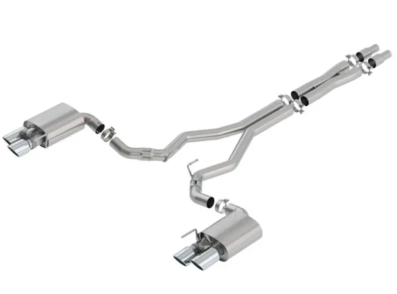 Borla 2018 Ford Mustang Gt 5.0L At/Mt 3In Atak Catback Exhaust W/ Valves 1