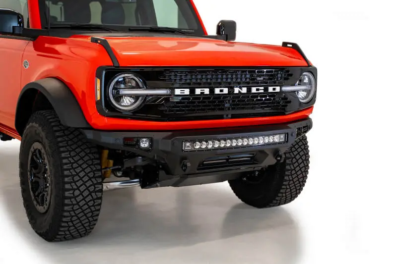 Addictive Desert Designs 2021+ Ford Bronco Stealth Fighter Front Bumper W/ Winch Mount 1