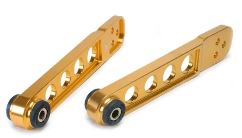Skunk2 01-05 Honda Civic Gold Anodized Rear Lower Control Arm (Includes Socket Tool) 2