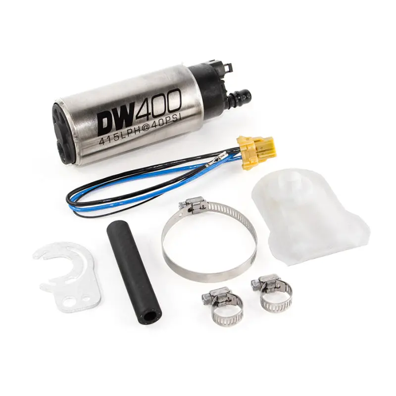 Deatschwerks 415Lph Dw400 In-Tank Fuel Pump W/ 9-1042 Install Kit 89-93 Mazda Mx-5/Miata 1