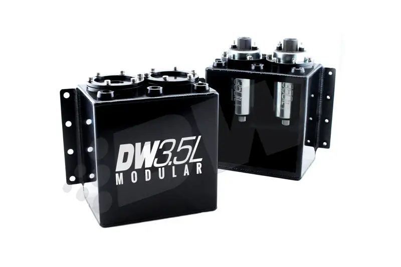 Deatschwerks 3.5L Modular Surge Tank (Fits 1-2 Dw350il Fuel Pumps - Pumps Not Included) 1