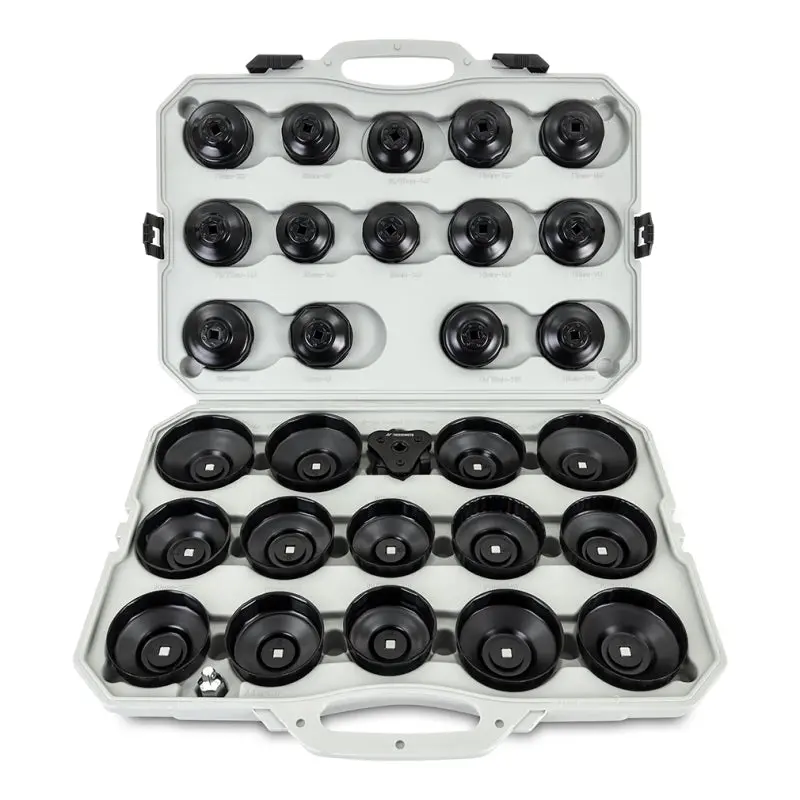 Mishimoto Oil Filter Wrench Set Cup Style (30Pc) 1