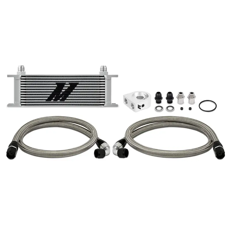 Mishimoto Universal 13 Row Oil Cooler Kit (Silver) 1
