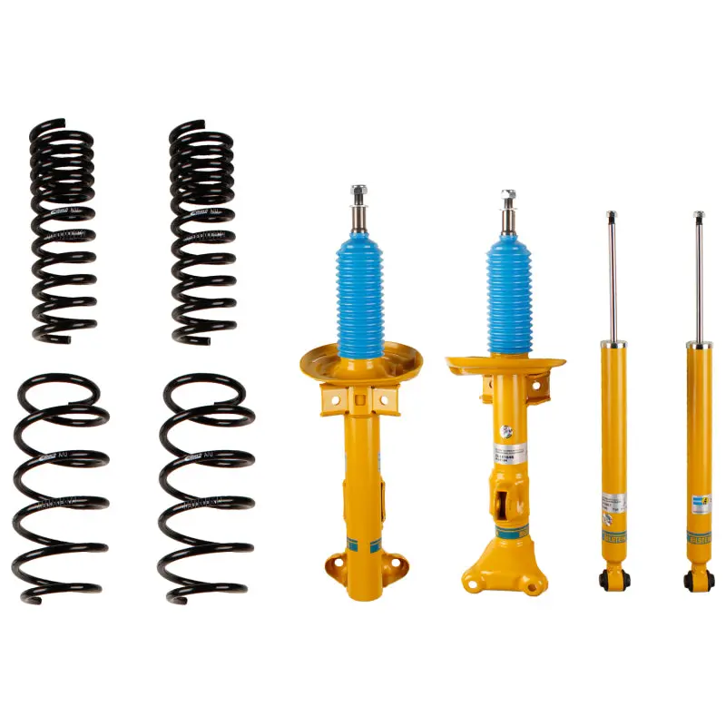 Bilstein B12 2008 Mercedes-Benz C300 Base Front And Rear Suspension Kit 1