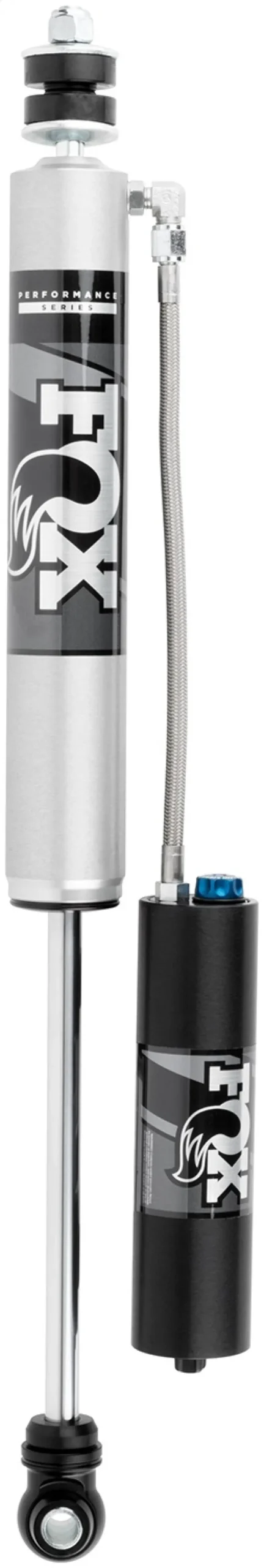 Fox 2005+ Ford Super Duty 2.0 Perf Series 9.6In Smooth Body Remote Res. Front Shock - Cd Adj 2