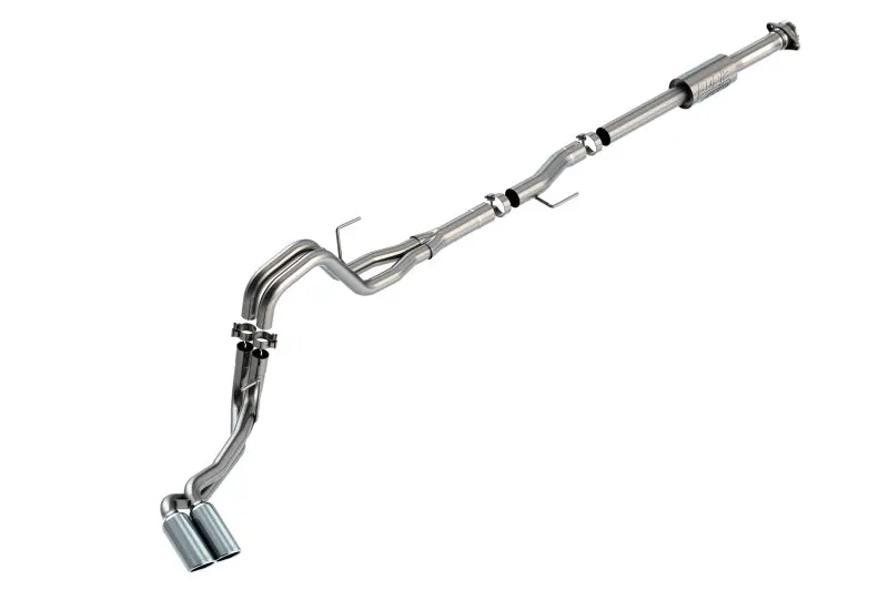 Borla F-150 2021 2.7L/3.5L 4Dr Cc Sb Ec Stb Lari/King R/Plinum/Ltd 3/2.25 Dse Cat-Back Ak Chr Tips 1