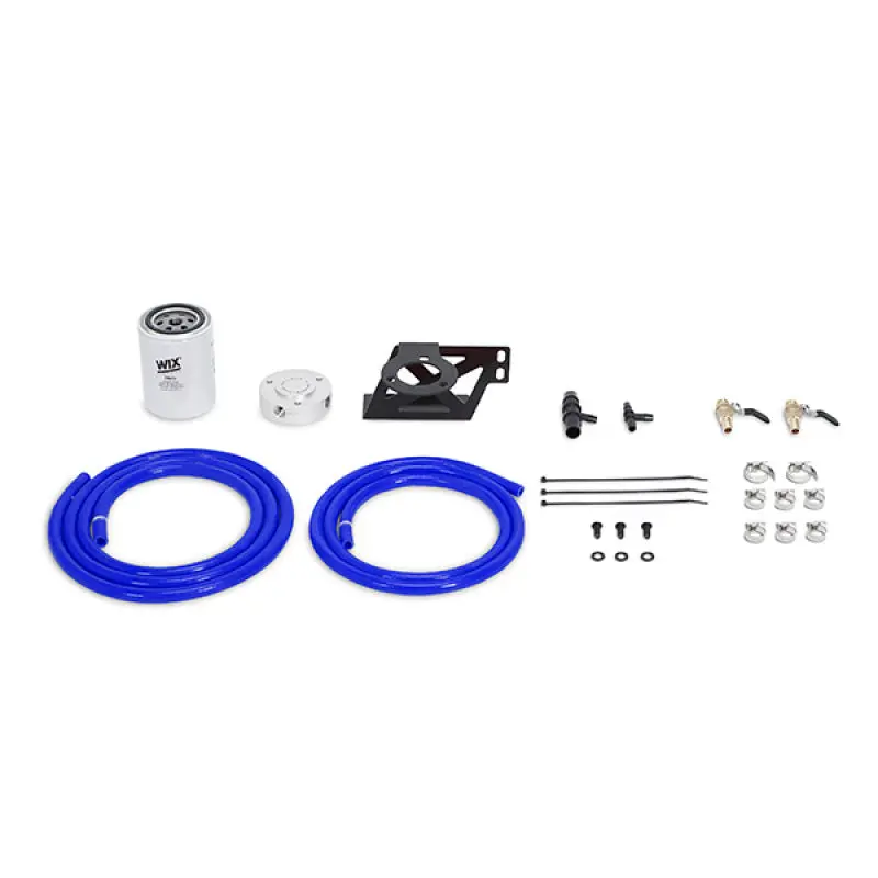 Mishimoto 08-10 Ford 6.4L Powerstroke Coolant Filtration Kit - Blue 2
