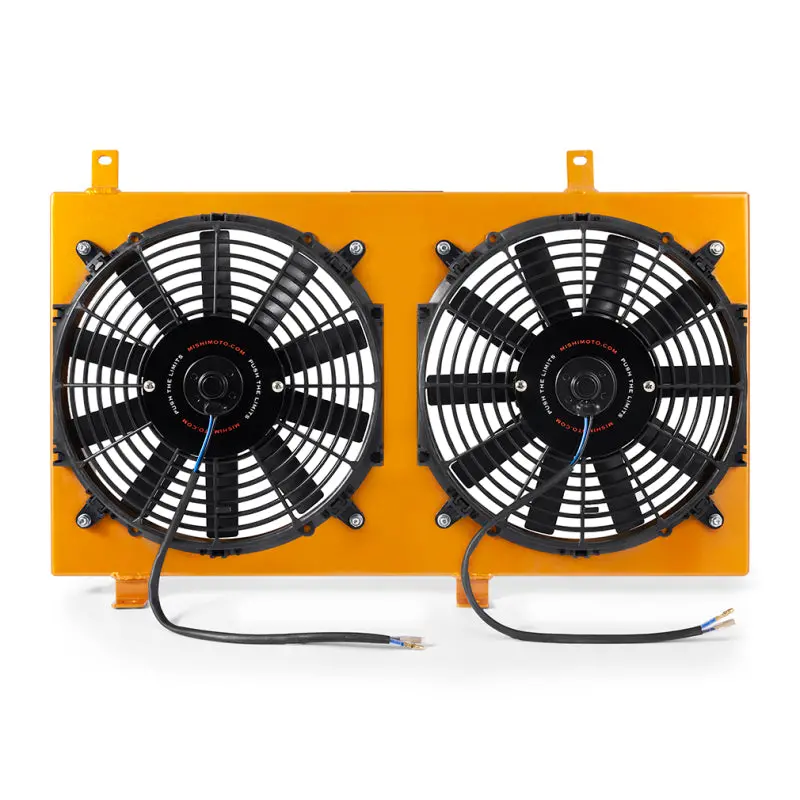 Mishimoto 04-08 Mazda Rx8 Aluminum Fan Shroud Gold 1