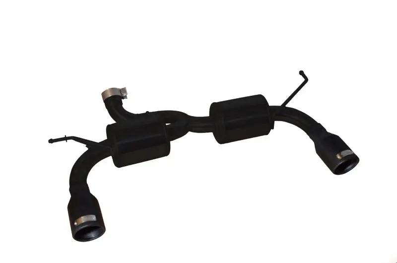 Injen 07-17 Jeep Wrangler Jk 3.6L/3.8L 63Mm Stealth Black Axle-Back Exhaust W/ 4In Black Tips 1