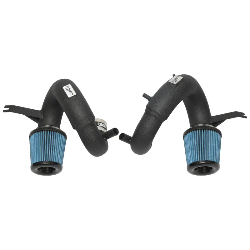 Injen 19-21 Genesis G70 V6-3.3L Twin Turbo Sp Short Ram Air Intake System - Wrinkle Black 1