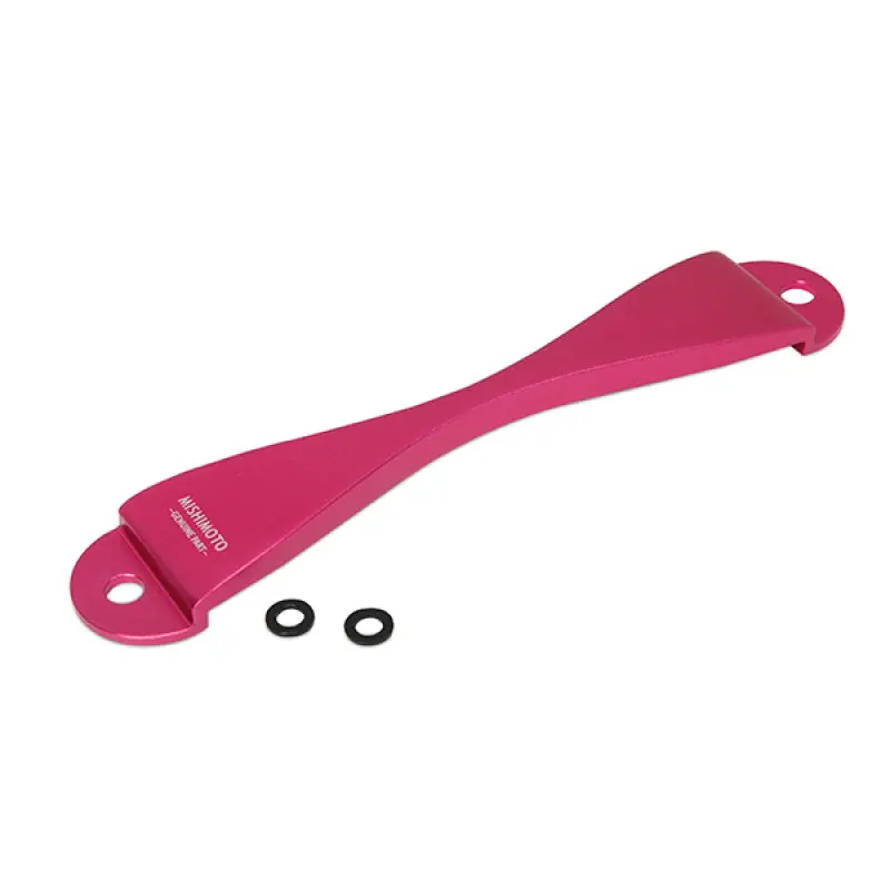 Mishimoto Subaru Cnc Battery Tie-Down - Pink 1