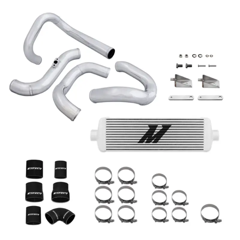 Mishimoto 10-12 Hyundai Genesis 2.0T Silver Race Intercooler & Piping Kit 2