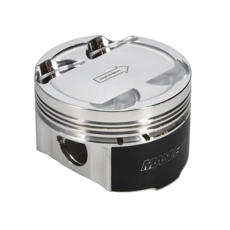 Manley 93-98 Toyota Supra Turbo (2Jzgte) 86.5Mm +.5Mm Oversized Bore 8.5:1 Dish Piston Set With Ring 1