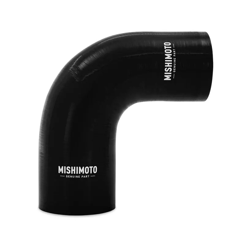Mishimoto Silicone Reducer Coupler 90 Degree 2.5In To 2.75In - Black 1