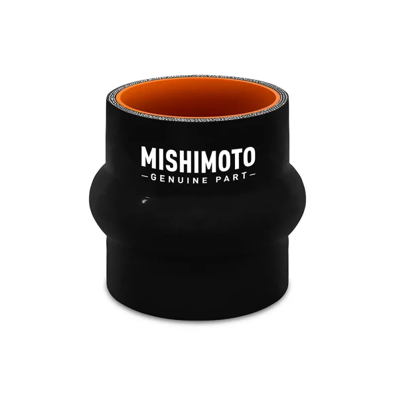 Mishimoto 2In. Hump Hose Silicone Coupler - Black 1
