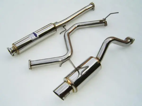 Invidia 96-00 Honda Civic Ek4 J-Spec 3Dr 60Mm (101Mm Tip) Cat-Back Exhaust 2